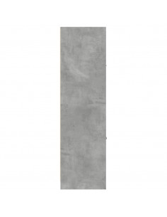Armadietto da Farmacia Grigio Cemento 40x41x144,5 cm Truciolato