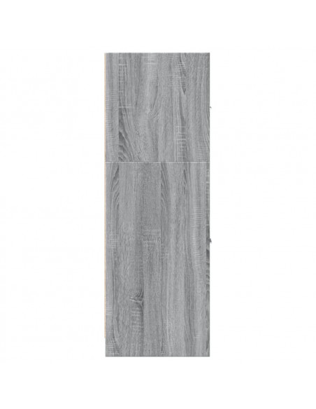 Armadietto da Farmacia Grigio Sonoma 40x41x118 cm in Truciolato