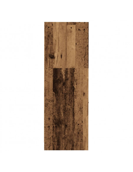 Armadietto da Farmacia Legno Vecchio 30x41x118 cm in Truciolato