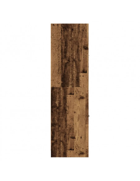 Armadietto da Farmacia Legno Vecchio 30x41x144,5 cm Truciolato