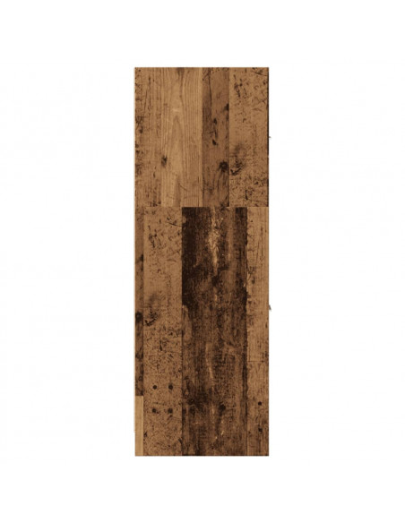 Armadietto da Farmacia Legno Vecchio 40x41x118 cm in Truciolato