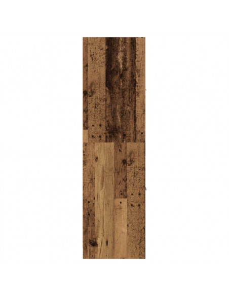 Armadietto da Farmacia Legno Vecchio 40x41x144,5 cm Truciolato