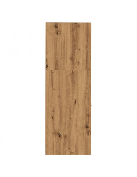 Armadietto da Farmacia Rovere 30x41x118 cm in Truciolato