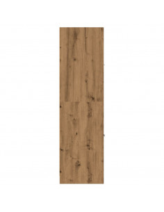 Armadietto da Farmacia Rovere 30x41x144,5 cm in Truciolato