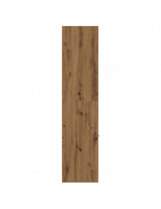 Armadietto da Farmacia Rovere 30x41x174,5 cm in Truciolato