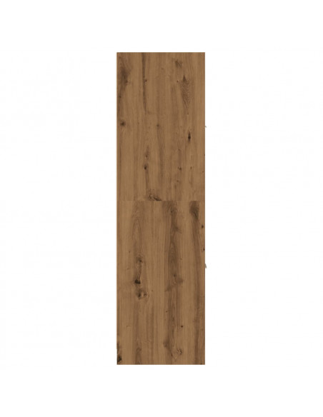 Armadietto da Farmacia Rovere 40x41x144,5 cm in Truciolato