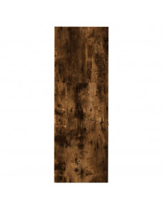 Armadietto da Farmacia Rovere Fumo 30x41x118 cm in Truciolato