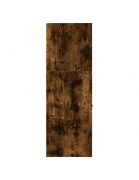 Armadietto da Farmacia Rovere Fumo 40x41x118 cm in Truciolato