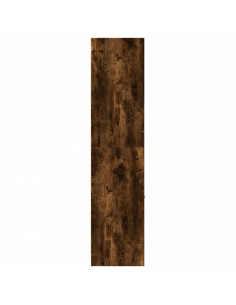 Armadietto da Farmacia Rovere Fumo 40x41x174,5 cm in Truciolato