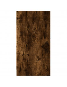 Armadietto da Farmacia Rovere Fumo 40x41x77,5 cm in Truciolato