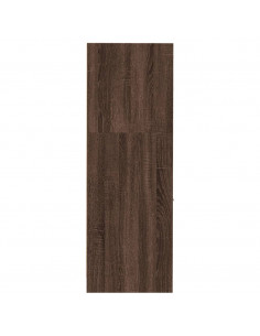 Armadietto da Farmacia Rovere Marrone 30x41x118 cm Truciolato