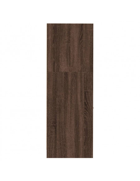 Armadietto da Farmacia Rovere Marrone 30x41x118 cm Truciolato