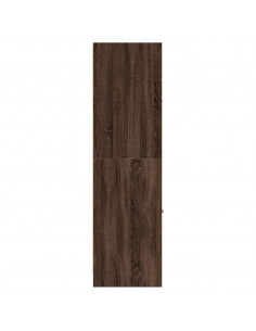 Armadietto da Farmacia Rovere Marrone 30x41x144,5 cm Truciolato