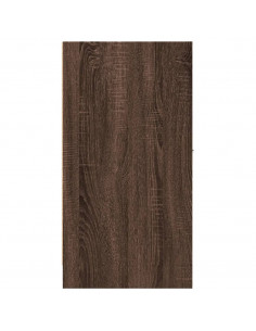 Armadietto da Farmacia Rovere Marrone 30x41x77,5 cm Truciolato