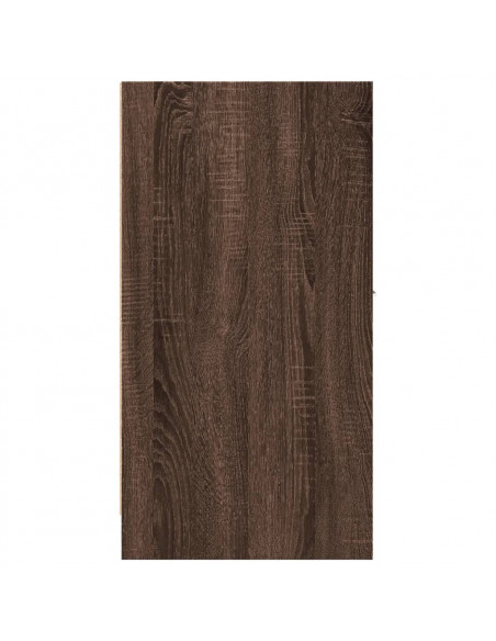 Armadietto da Farmacia Rovere Marrone 30x41x77,5 cm Truciolato