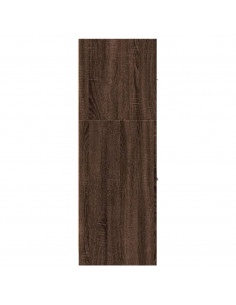 Armadietto da Farmacia Rovere Marrone 40x41x118 cm Truciolato