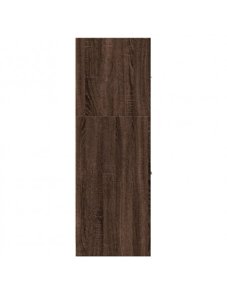 Armadietto da Farmacia Rovere Marrone 40x41x118 cm Truciolato