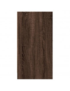 Armadietto da Farmacia Rovere Marrone 40x41x77,5 cm Truciolato