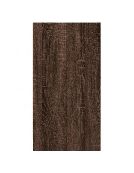 Armadietto da Farmacia Rovere Marrone 40x41x77,5 cm Truciolato
