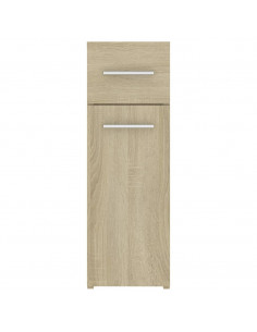 Armadietto da Farmacia Rovere Sonoma 20x45,5x60 cm Multistrato