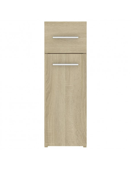 Armadietto da Farmacia Rovere Sonoma 20x45,5x60 cm Multistrato