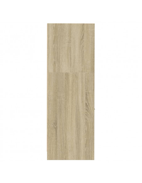 Armadietto da Farmacia Rovere Sonoma 30x41x118 cm in Truciolato
