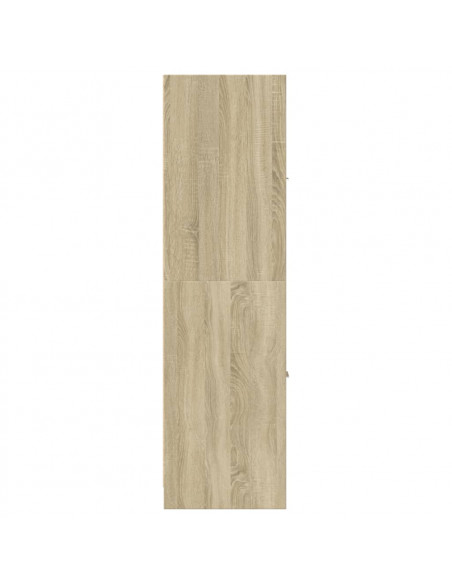 Armadietto da Farmacia Rovere Sonoma 30x41x144,5 cm Truciolato