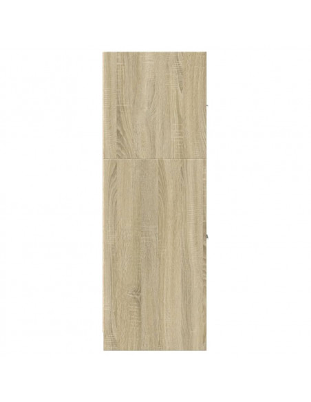 Armadietto da Farmacia Rovere Sonoma 40x41x118 cm in Truciolato