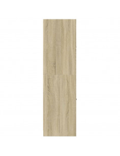 Armadietto da Farmacia Rovere Sonoma 40x41x144,5 cm Truciolato