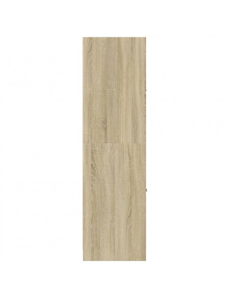 Armadietto da Farmacia Rovere Sonoma 40x41x144,5 cm Truciolato