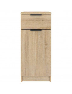 Armadietto da Scrivania Rovere Sonoma 33,5x50x75 cm Legno