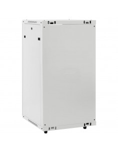 Armadietto di Rete 22U con Ruote Girevoli 19" IP20 60x60x120 cm