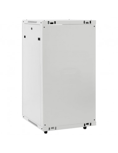 Armadietto di Rete 22U con Ruote Girevoli 19" IP20 60x60x120 cm