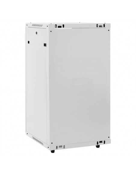Armadietto di Rete 22U con Ruote Girevoli 19" IP20 60x60x120 cm