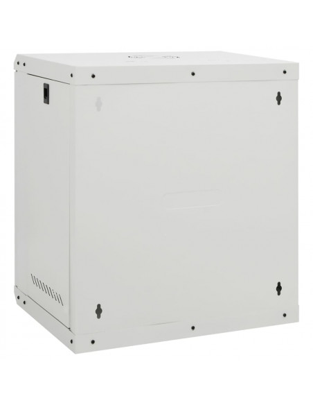 Armadietto di Rete a Parete 12U da 19" IP20 53x40x60 cm