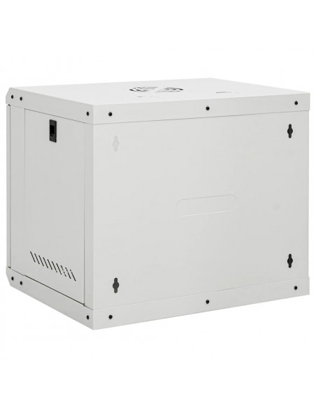 Armadietto di Rete a Parete 9U da 19" IP20 53x40x45 cm