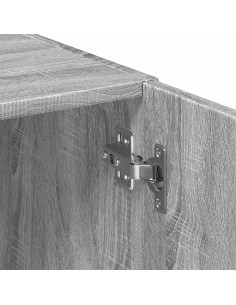 Armadietto Grigio Sonoma 70x42,5x225 cm in Truciolato