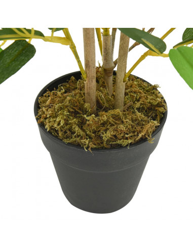 Albero Bambù Artificiale 368 Foglie 80 cm Verde