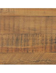 Armadietto Marrone 110x30x45 cm in Legno Massello Pino