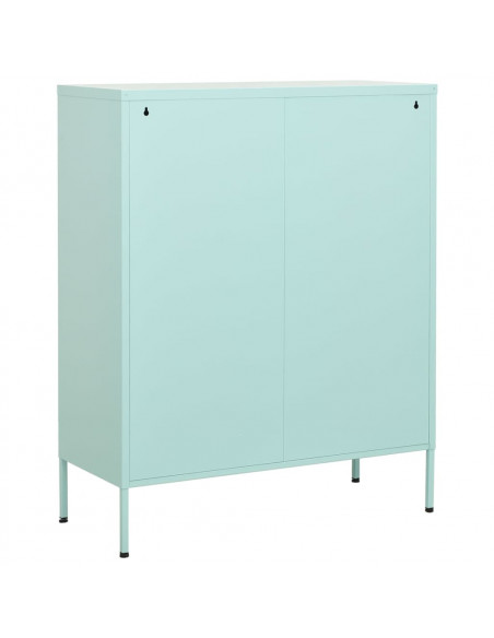 Armadietto Menta 80x35x101,5 cm in Acciaio