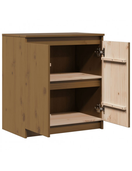 Armadietto Miele 60x36x65 cm in Legno Massello di Pino