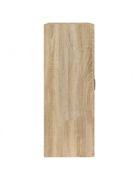 Armadietto Pensile a Parete Rovere Sonoma 69,5x32,5x90 cm