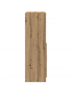 Armadietto Rovere Artigianale 57x41,5x131,5 cm in Truciolato