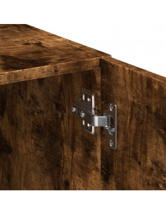 Armadietto Rovere Fumo 70x42,5x225 cm in Legno Multistrato