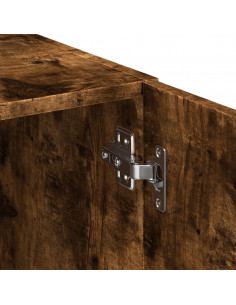 Armadietto Rovere Fumo 70x42,5x225 cm in Legno Multistrato