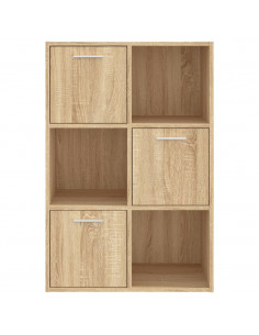 Armadietto Rovere Sonoma 60x29,5x90 cm in Legno Multistrato