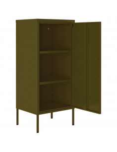 Armadietto Verde Oliva 42,5x35x101,5 cm in Acciaio
