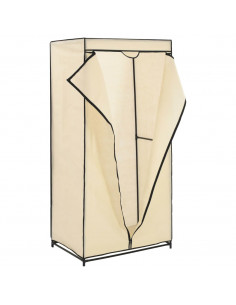 Armadio 2 pz Crema 75x50x160 cm