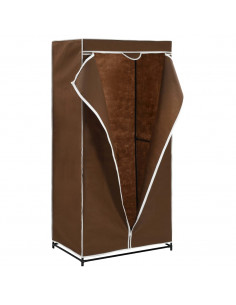 Armadio 2 pz Marrone 75x50x160 cm