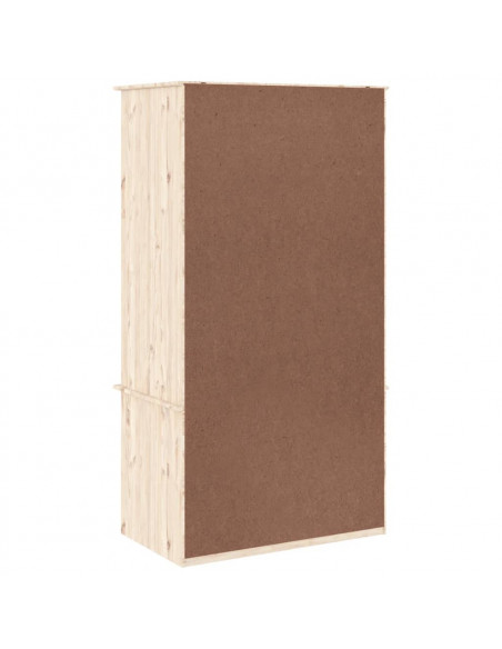 Armadio ALTA 90x55x170 cm in Legno Massello di Pino